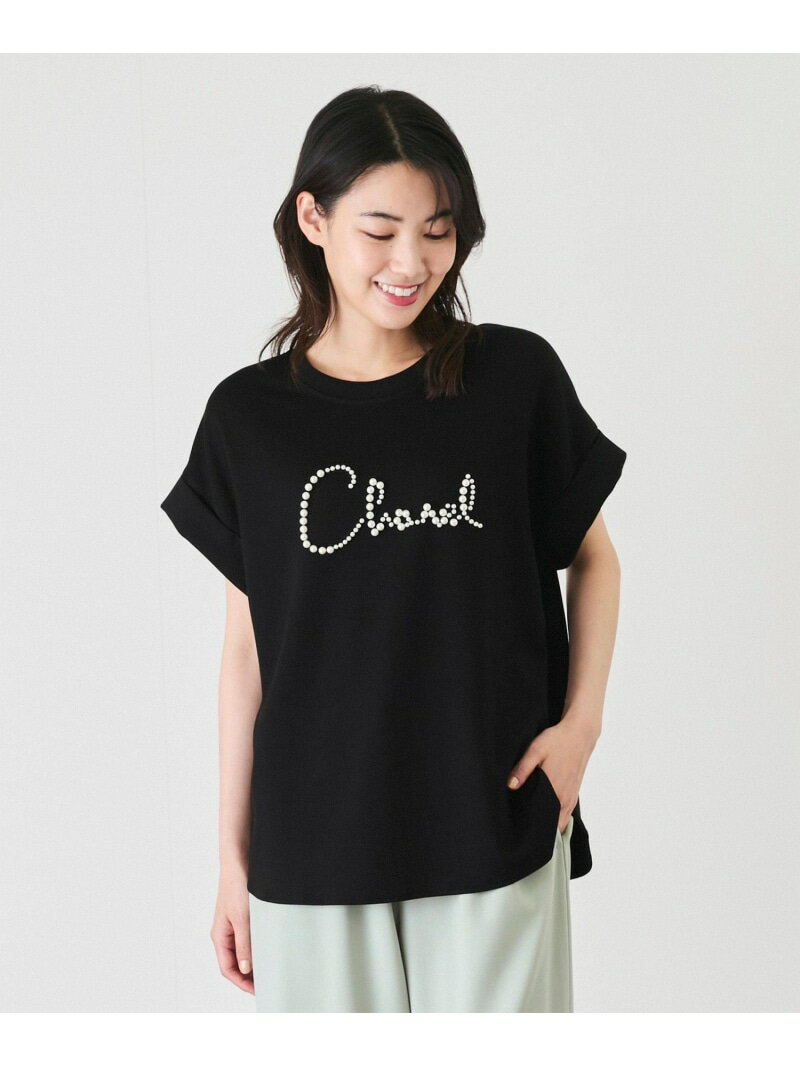 樂天商城 - 【SALE／30%OFF】パール使いポンチプルオーバー JAYRO ジャイロ トップス カットソー・Tシャツ ブラック ブルー ホワイト【RBA_E】[Rakuten Fashion]