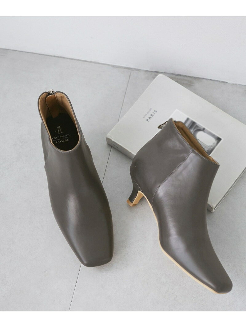 【SALE／50%OFF】ラインリフトショートブーツ ROPE' PICNIC PASSAGE ロペピクニック シューズ・靴 ブーツ ワインレッド ブラック グレー【RBA_E】[Rakuten Fashion] jadorejunonline-10070939 J’aDoRe JUN ONLINE サンプル画像3