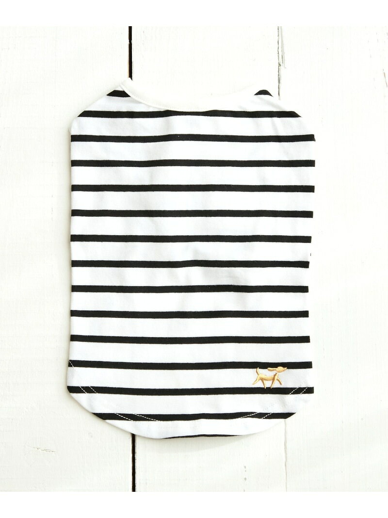 J’aDoRe JUN ONLINEの【SALE／50%OFF】【DOG】レースアップボーダーカットソー ROPE' PICNIC PASSAGE ロペピクニック ペット用品 ペットウェア・ペット服 ネイビー ピンク【RBA_E】[Rakuten Fashion]｜アングル3