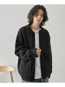 【SALE／60%OFF】ネップニットジップブルゾン JUNRed ジュンレッド ジャケット・アウター ブルゾン・ジャンパー ブラック グレー【RBA_E】【送料無料】[Rakuten Fashion]