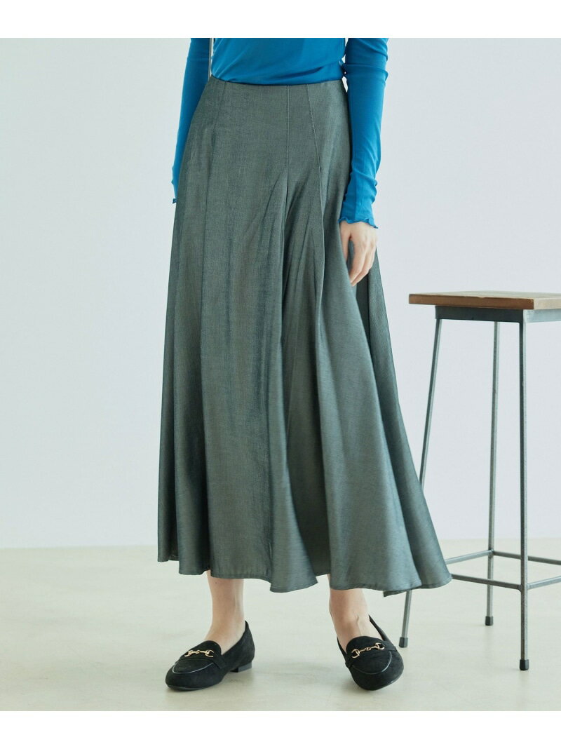 Rakuten - 【SALE／50%OFF】リヨセルタックフレアスカート JAYRO ジャイロ スカート その他のスカート イエロー グレー ブルー【RBA_E】[Rakuten Fashion]