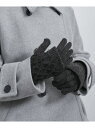 【SALE/35%OFF】3WAY/ケーブル編み*リブ編みニットグローブ ROPE' PICNIC PASSAGE ロペピクニック ファッション雑貨 手袋 グレ...