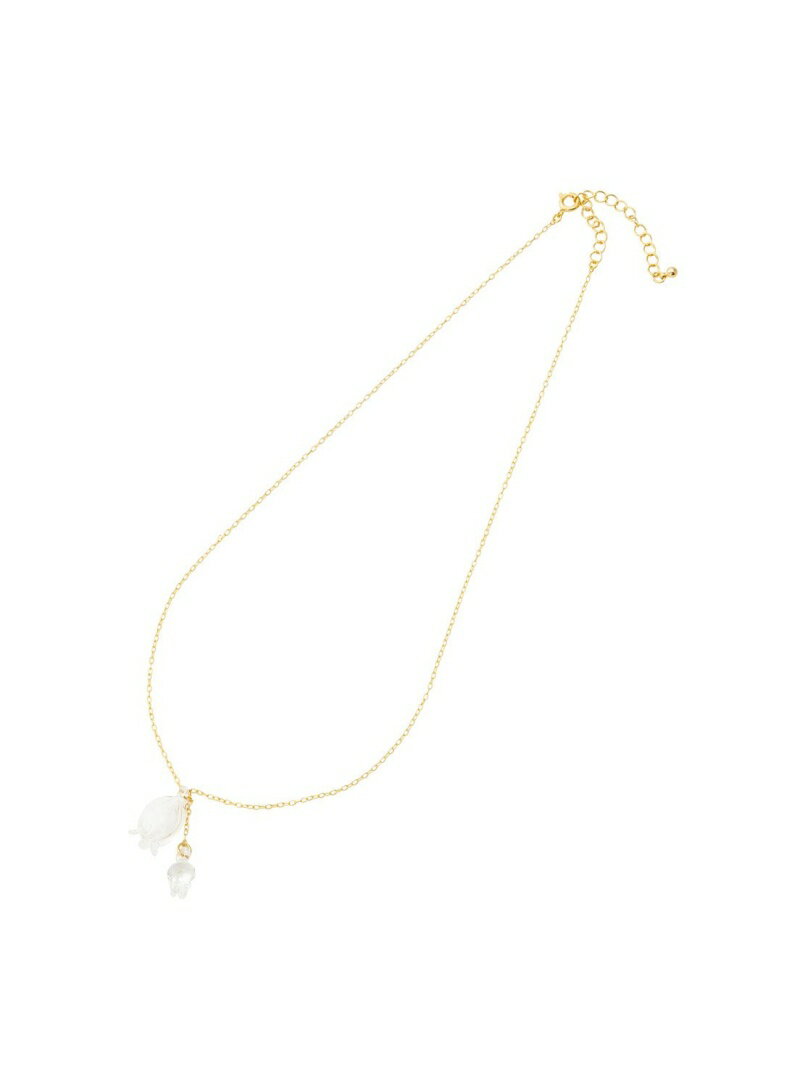 【HARIO】リリー ネックレス SALON adam et rope' サロン アダム エ ロペ アクセサリー・腕時計 ネックレス ホワイト【送料無料】[Rakuten Fashion]