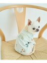 【SALE/20%OFF】【DOG】コスメプリントTシャツ/リンクコーデ・接触冷感 ROPE' PICNIC PASSAGE ロペピクニック ペット用品 ペット...