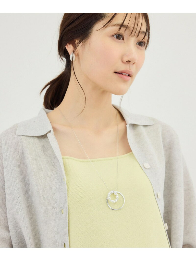 Rakuten - ダブルサークルワントップペンダント ROPE' PICNIC PASSAGE ロペピクニック アクセサリー・腕時計 ネックレス ゴールド シルバー[Rakuten Fashion]