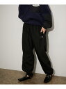 【SALE／40%OFF】【PARROTT CANVAS】PCM NYLON EASY PANTS ADAM ET ROPE' FEMME アダムエロペ パンツ その他のパンツ ブラック ブルー レッド【RBA_E】【送料無料】[Rakuten Fashion]