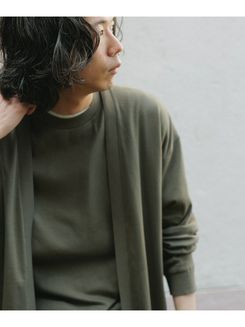 【SALE/60%OFF】【2点セット】セーターマシーン カーディガン&半袖T/アンサンブル ADAM ET ROPE' HOMME アダムエロペ トップス カ...