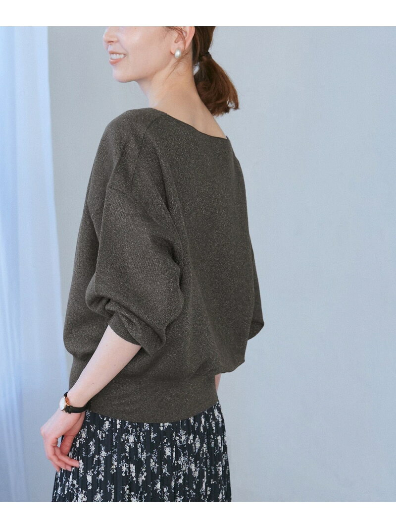 【SALE／55%OFF】スポンジシアーニットプルオーバー ROPE' PICNIC ロペピクニック トップス ニット ピンク ホワイト グレー グリーン【RBA_E】[Rakuten Fashion] jadorejunonline-10064762 J’aDoRe JUN ONLINE サンプル画像2