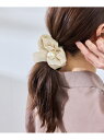 【SALE/20%OFF】ビッグパールシャイニーシュシュ ROPE' PICNIC PASSAGE ロペピクニック ヘアアクセサリー ヘアゴム ベージュ【RBA...
