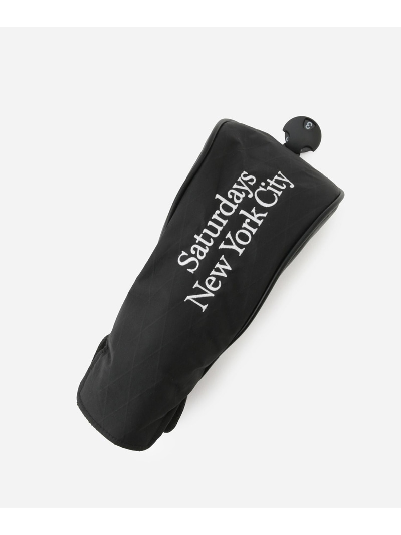 saturdays Wood cover Saturdays Golf サタデーズ　ニューヨークシティ スポーツ・アウトドア用品 ゴルフグッズ ブラック ホワイト【送料無料】[Rakuten Fashion]