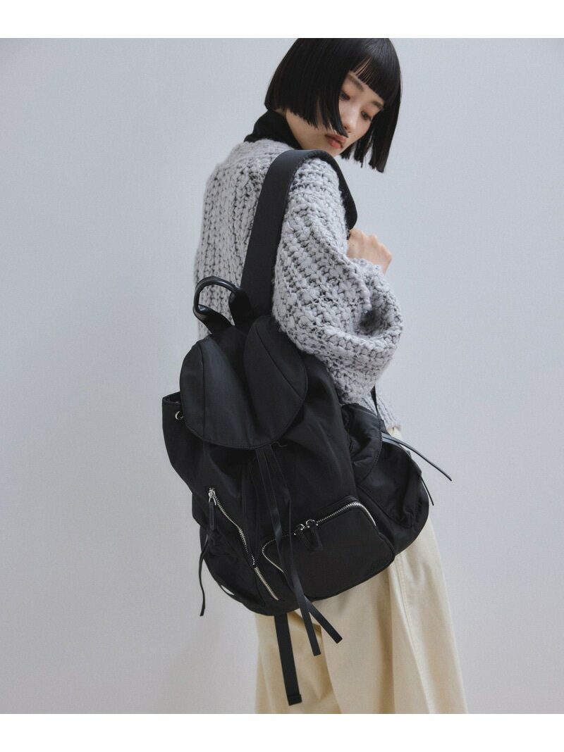 【WEB限定】フラップポケットリュックサック ADAM ET ROPE' FEMME アダムエロペ バッグ リュック・バッ..