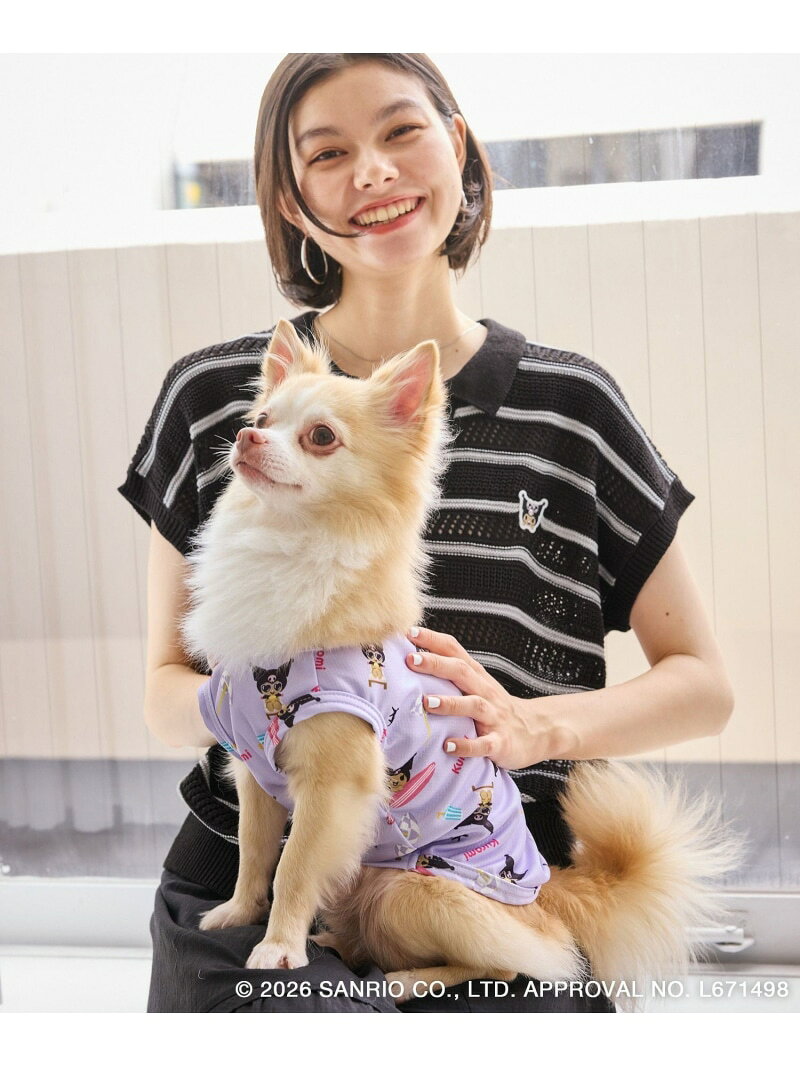【SALE／40%OFF】【サンリオキャラクターズ*ROPE' PICNIC】【DOG】日焼けデザイン ひんやり冷感ウェア ROPE' PICNIC PASSAGE ロペピクニック ペット用品 ペットウェア・ペット服 ホワイト ピンク イエロー【RBA_E】[Rakuten Fashion] jadorejunonline-10078454 J’aDoRe JUN ONLINE サンプル画像3