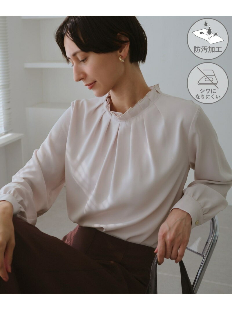 【WEB限定】多機能タックブラウス ROPE' PICNIC ロペピクニック トップス シャツ・ブラウス ホワイト ピンク ブラック【送料無料】[Rakuten Fashion]