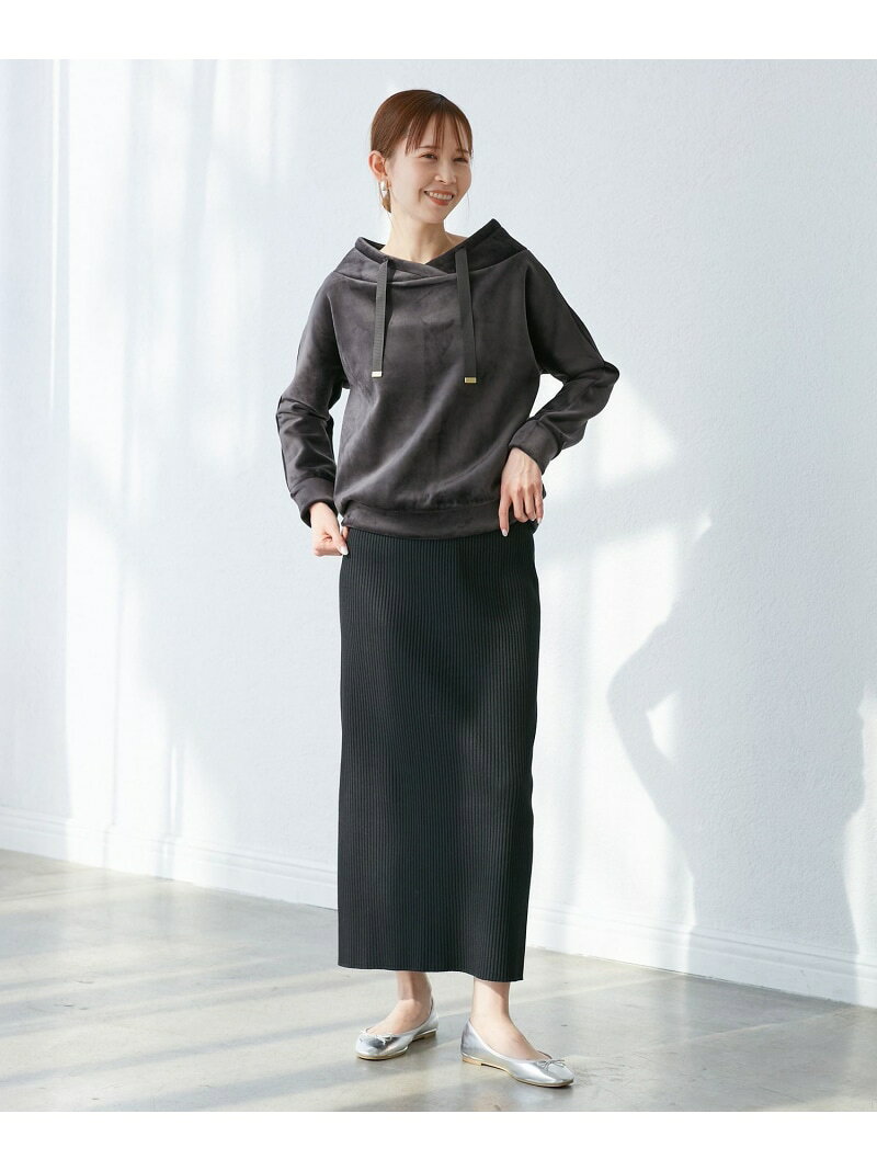 【SALE／55%OFF】【emur/エミュール】リブベロアプルオーバー ROPE' PICNIC ロペピクニック トップス カットソー・Tシャツ ホワイト ブラック【RBA_E】【送料無料】[Rakuten Fashion] jadorejunonline-10064564 J’aDoRe JUN ONLINE サンプル画像3