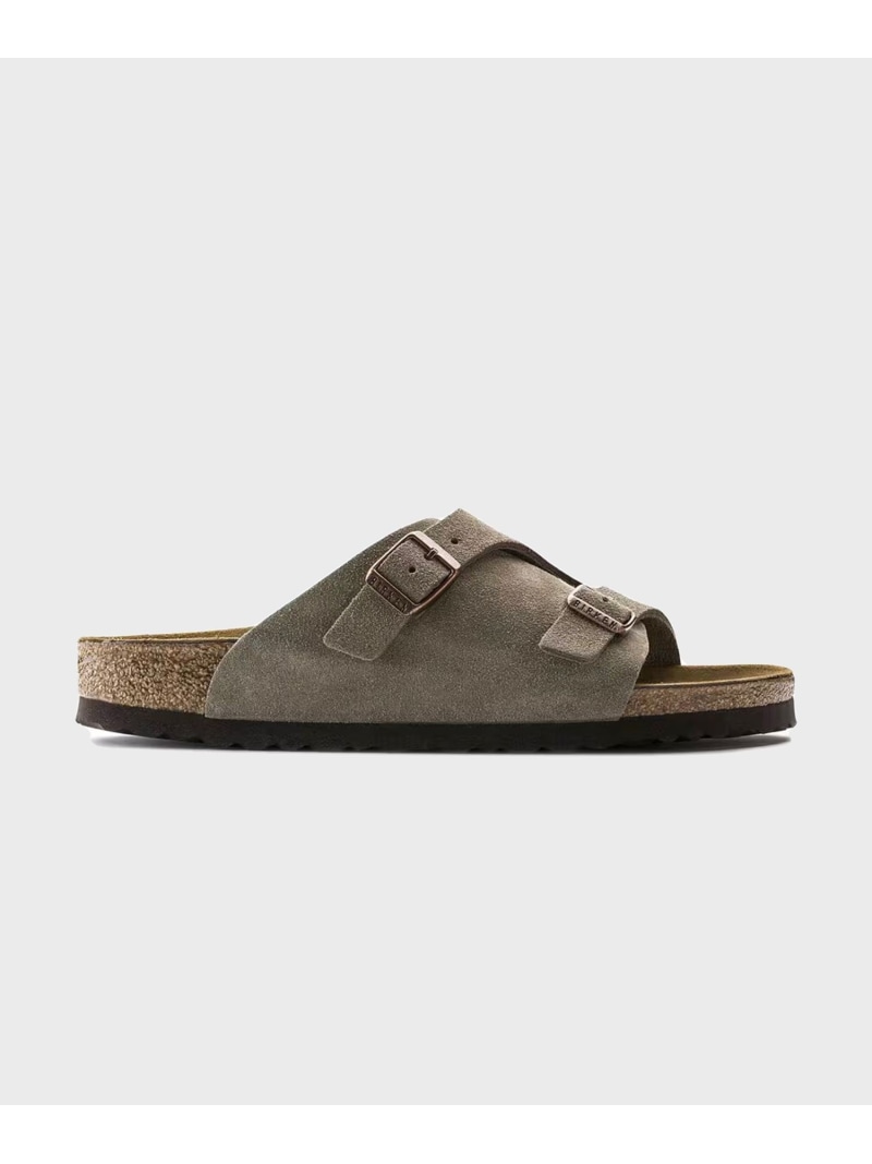 MEN【BIRKENSTOCK】 Zurich Taupe Suede BIOTOP アダムエロペ シューズ・靴 サンダ...