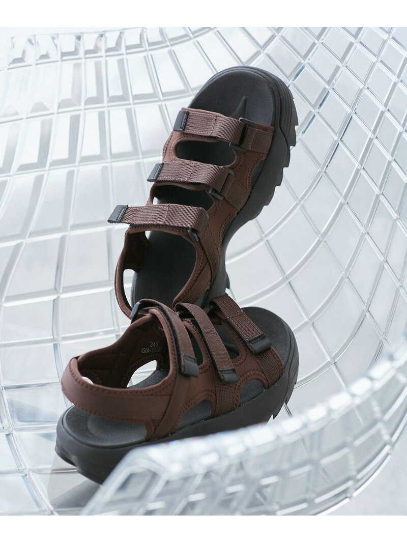 【SALE／30%OFF】ボリュームソールスニーカーサンダル ROPE' PICNIC PASSAGE ロペピクニック シューズ・靴 サンダル ブラック【RBA_E】【送料無料】[Rakuten Fashion] jadorejunonline-10066748 J’aDoRe JUN ONLINE サンプル画像2