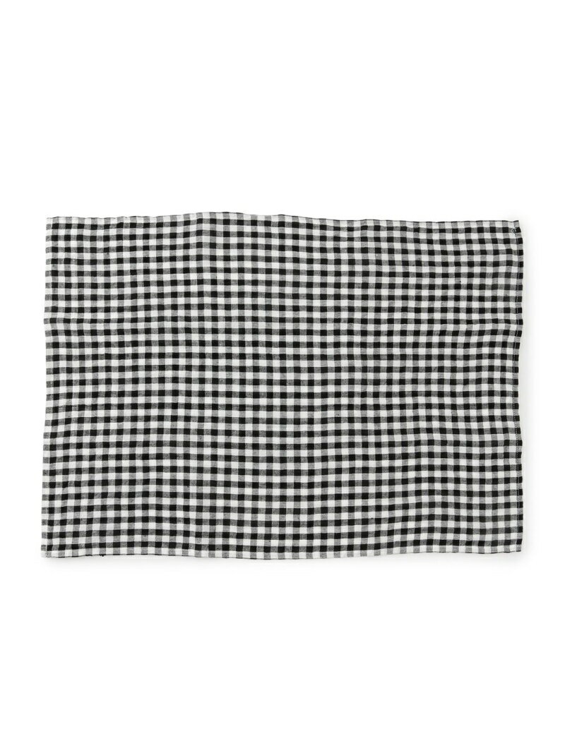 【R&D.M.Co】GINGHAM CHECK CLOTH SALON adam et rope' サロン アダム エ ロペ 食器・調理器具・キッチン用品 その他の食器・調理器具・キッチン用品 ブラック グリーン[Rakuten Fashion]のサムネイル
