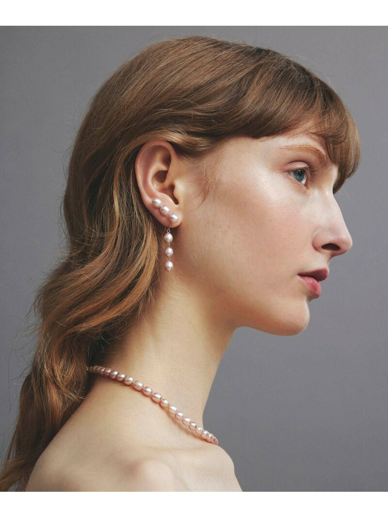 樂天商城 - 【WEB限定】【les bonbon (ル ボンボン)】cocoon pearl necklace PK ROPE' ロペ アクセサリー・腕時計 ネックレス ピンク【送料無料】[Rakuten Fashion]