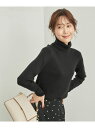 【SALE/60%OFF】アンチピリング/リブタートルニットプルオーバー ROPE' PICNIC ロペピクニック トップス ニット グレー ブラック ホワイト...
