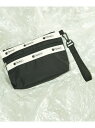 【LeSportsac for ADAM ET ROPE'】別注 COSMETIC CLUTCH ADAM ET ROPE' FEMME アダムエロペ 財布・ポーチ・ケース ポーチ ブラック【送料無料】[Rakuten Fashion]