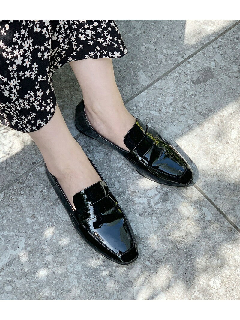 [Rakuten Fashion]ポーチ付きレインローファー ADAM ET ROPE' アダムエロペ シューズ レインブーツ ブラック【送料無料】