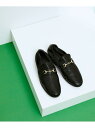 【サステナブル】ソフトビットローファー ADAM ET ROPE' FEMME アダムエロペ シューズ・靴 ローファー ブラウン ブラック【送料無料】[Raku...