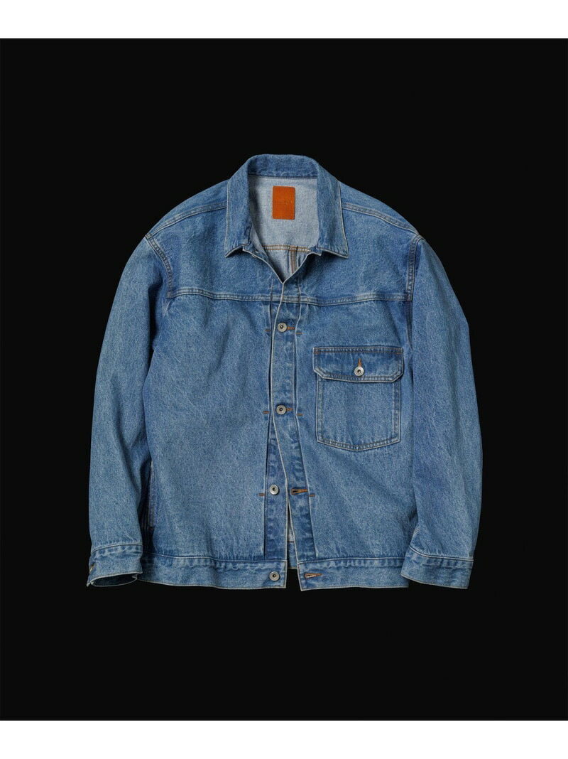 J’aDoRe JUN ONLINEの【SALE／60%OFF】ブリーチ デニムジャケット / ADAM ET ROPE' JEANS -PERS- ADAM ET ROPE' HOMME アダムエロペ ジャケット・アウター デニムジャケット ブルー【RBA_E】【送料無料】[Rakuten Fashion]｜アングル2