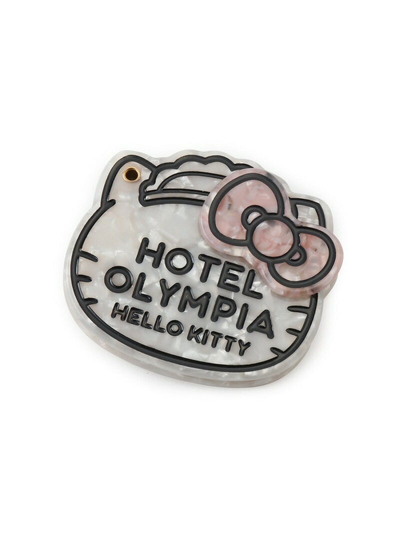 Hotel Olympia Hello Kitty/ホテルオランピア ハローキティ Hand Mirror bonjour records ボンジュールレコード メイク道具 美容器具 その他のメイク道具 美容器具 ホワイト Rakuten Fashion