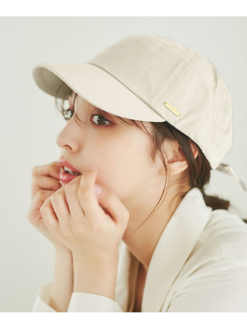【SALE／30%OFF】リサイクルバックリボンキャップ/リンクコーデ ROPE' PICNIC PASSAGE ロペピクニック 帽子 キャップ ホワイト ピンク ブラック【RBA_E】[Rakuten Fashion] jadorejunonline-10057436 J’aDoRe JUN ONLINE サンプル画像2