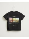 【SALE／40%OFF】【KIDS】バックプリント半袖Tシャツ ROPE' PICNIC ロペピクニック トップス その他のトップス ブラック ホワイト【RBA_E】[Rakuten Fashion]