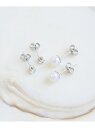【SALE/30%OFF】ピアス2点セット ROPE' PICNIC PASSAGE ロペピクニック アクセサリー・腕時計 ピアス グリーン パープル ホワイト...
