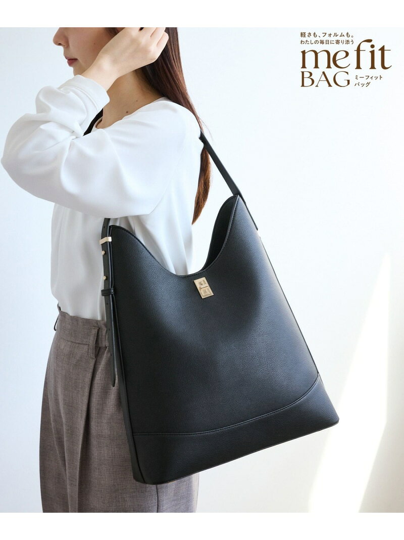 me fit BAG フィットワンショルダーバッグ/A4対応・軽量 ROPE' PICNIC PASSAGE ロペピクニック バッグ ショルダーバッグ ベージュ ブラック【送料無料】[Rakuten Fashion] jadorejunonline-10075152 J’aDoRe JUN ONLINE パッケージ画像