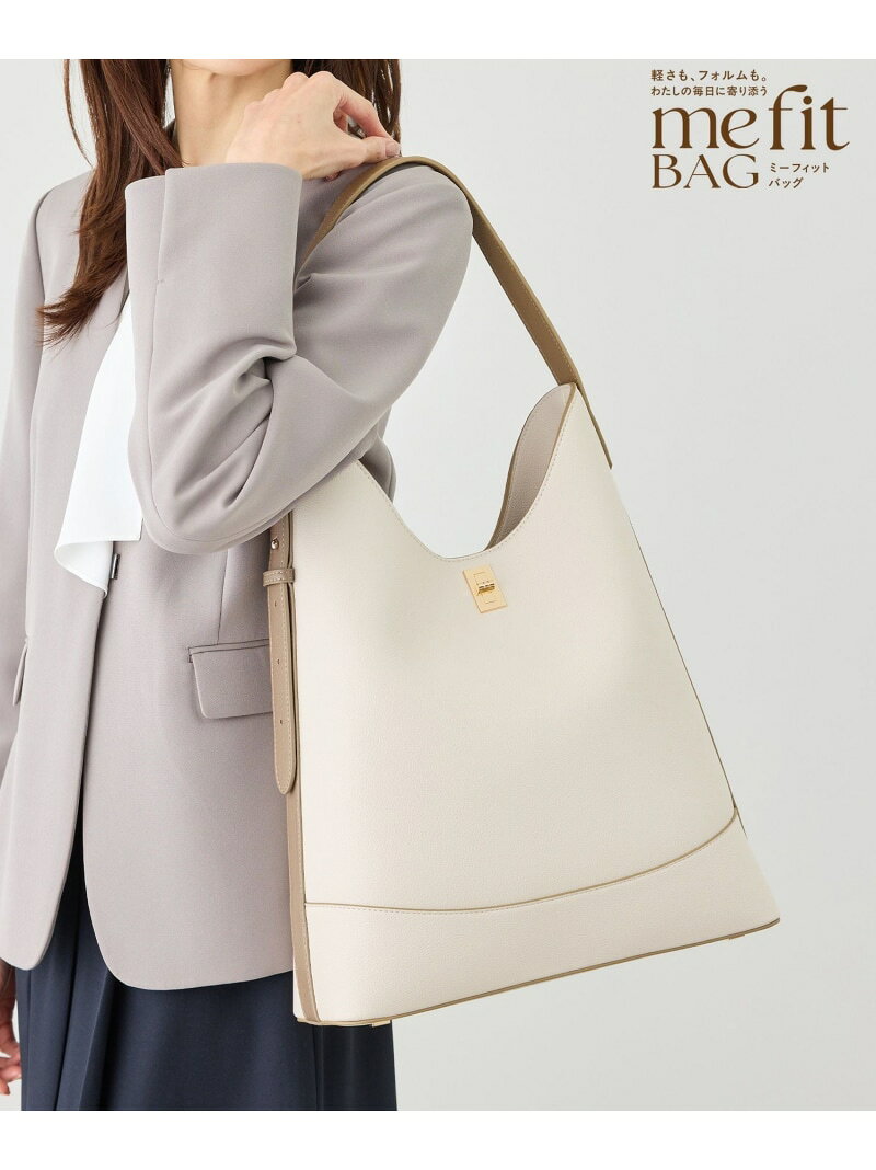 me fit BAG フィットワンショルダーバッグ/A4対応・軽量 ROPE' PICNIC PASSAGE ロペピクニック バッグ ショルダーバッグ ベージュ ブラック【送料無料】[Rakuten Fashion] jadorejunonline-10075152 J’aDoRe JUN ONLINE サンプル画像2