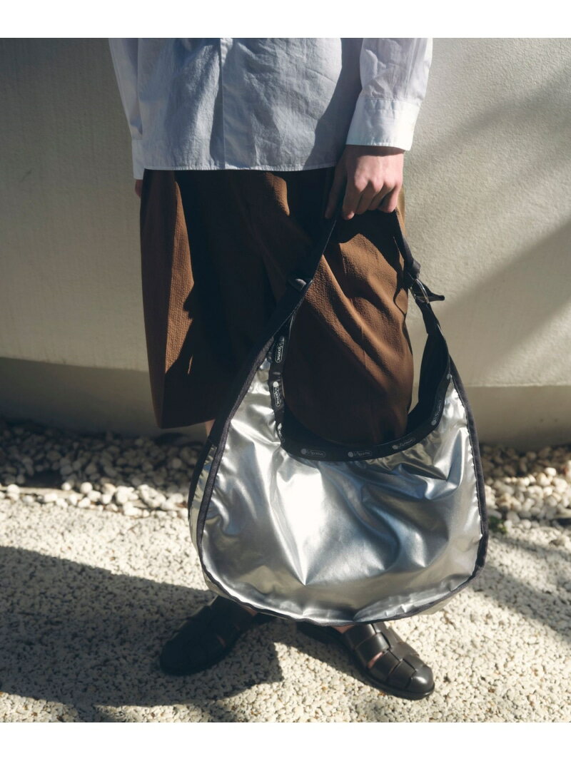 Rakuten - 【LeSportsac for ADAM ET ROPE'】Exclusive Large Sportsac LT ADAM ET ROPE' FEMME アダムエロペ バッグ ショルダーバッグ シルバー【送料無料】[Rakuten Fashion]