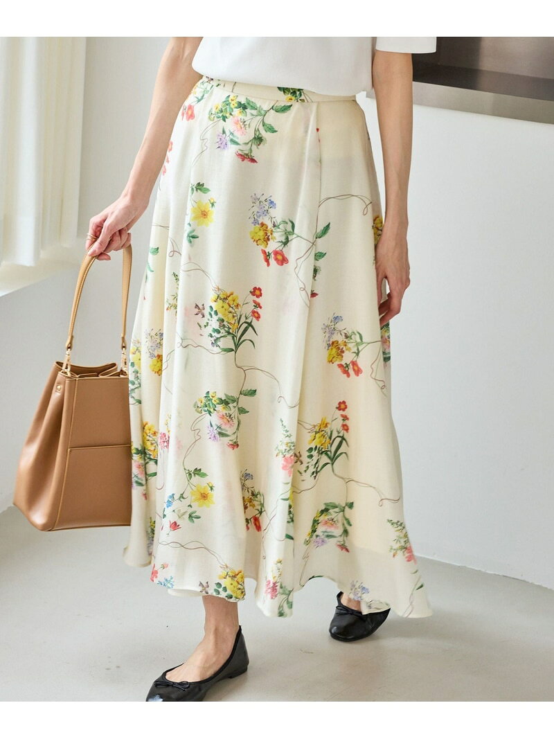 【SALE／20%OFF】ボリュームサーキュラースカート ROPE' PICNIC ロペピクニック スカート その他のスカート ベージュ ブルー【RBA_E】【送料無料】[Rakuten Fashion] jadorejunonline-10075983 J’aDoRe JUN ONLINE パッケージ画像