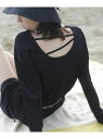 【SALE/54%OFF】ラッシュガードサイドドロストリブトップス/セットアップ対応 ROPE' PICNIC ロペピクニック 水着・スイムグッズ ラッシュガー...