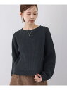 【SALE/42%OFF】ラメ畔ニットプルオーバー ROPE' PICNIC ロペピクニック トップス ニット ピンク ホワイト イエロー グレー ブラック【R...