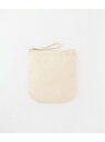 【Silk Noil Denim】Love U Purse ROPE' E'TERNEL ロペ 財布・ポーチ・ケース ポーチ ブラウン ホワイト パープル[Ra...