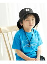 【SALE／19%OFF】【KIDS】【GERRY/ジェリー別注】ウオッシャブルサンシェード付きアドベンチャーハット ROPE' PICNIC ロペピクニック 帽子 ハット ブラック ベージュ ブルー【RBA_E】[Rakuten Fashion]