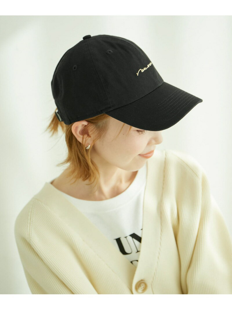 ロペピクニック 帽子 レディース 【NEWERA(R)/別注】Casual Classic handwritten logo cap ROPE' PICNIC PASSAGE ロペピクニック 帽子 キャップ ブラック ホワイト ブルー イエロー【送料無料】[Rakuten Fashion]