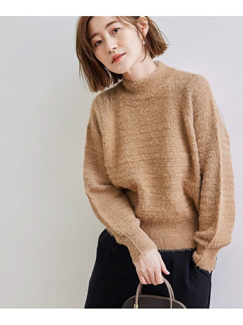 【SALE／60%OFF】フェザーラメニットプルオーバー ROPE' PICNIC ロペピクニック トップス ニット ブルー ブラック ホワイト ベージュ【RBA_E】[Rakuten Fashion] jadorejunonline-10032258 J’aDoRe JUN ONLINE パッケージ画像