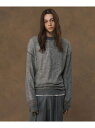 【SALE/70%OFF】《2点セット》モヘアミックス ハイゲージ ニット&ロングスリーブ / セパレート着用可能 ADAM ET ROPE' HOMME アダ...