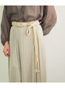 【SALE/40%OFF】【Casselini(キャセリーニ)】マクラメベルト ROPE' PICNIC PASSAGE ロペピクニック ファッション雑貨 ベル...