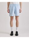 Timothy Seersucker Stripe Swim Short Saturdays NYC サタデーズ ニューヨークシティ 水着・スイムグッズ 水着 ...