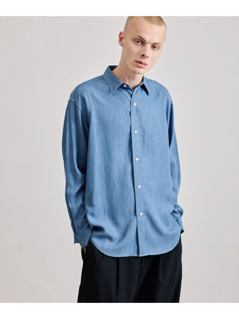 Rakuten - 【SALE／20%OFF】Luis Chambray LS Shirt Saturdays NYC サタデーズ　ニューヨークシティ トップス シャツ・ブラウス ブルー【RBA_E】【送料無料】[Rakuten Fashion]