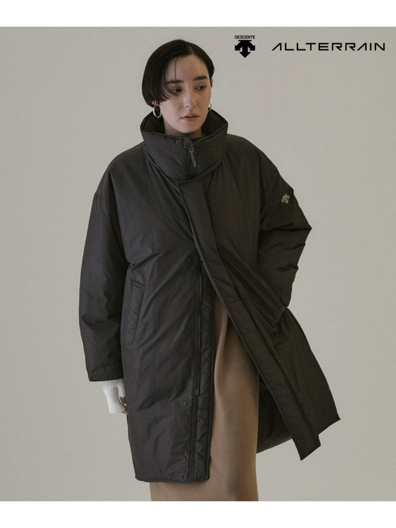 【SALE／40%OFF】【DESCENTE ALLTERRAIN 81(デサントオルテライン)】別注撥水モンスターパーカー SALON adam et rope' サロン アダム エ ロペ ジャケット・アウター その他のジャケット・アウター シルバー ブラック【RBA_E】【送料無料】[Rakuten Fashion]