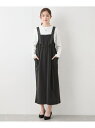 【SALE/30%OFF】ウエストドロスト使いジャンスカ JAYRO ジャイロ ワンピース・ドレス ジャンパースカート ブラック ベージュ【RBA_E】[Rak...