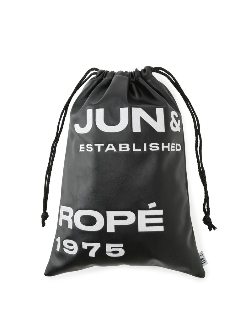 HOLIDAY DELUXE SHOE BAG JUN&ROPE' ジュンアンドロペ スポーツ・アウトドア用品 ゴルフグッズ ブラック ホワイト ネイビー【送料無料】[Rakuten Fashion]