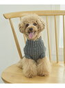 【SALE/20%OFF】【DOG】リブ切り替えニットプルオーバー ROPE' PICNIC PASSAGE ロペピクニック ペット用品 ペットウェア・ペット服...