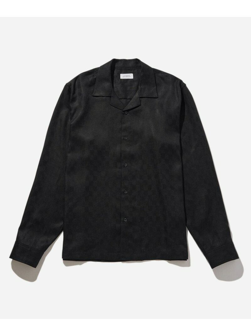 Rakuten - 【SALE／70%OFF】MARCO ZEN LS SHIRT Saturdays NYC サタデーズ　ニューヨークシティ トップス シャツ・ブラウス ブラック ベージュ【RBA_E】【送料無料】[Rakuten Fashion]